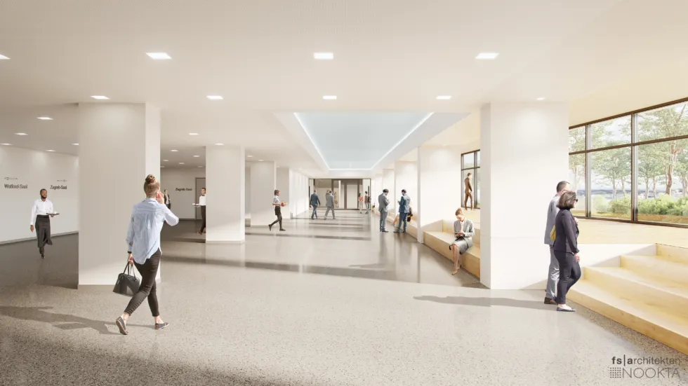 „Grand Re-Opening“ der sanierten und erweiterten Rheingoldhalle Mainz: Ab Januar 2022 stehen – direkt am Rheinufer – 9.000 qm moderne und flexible Veranstaltungsfläche zur Verfügung 