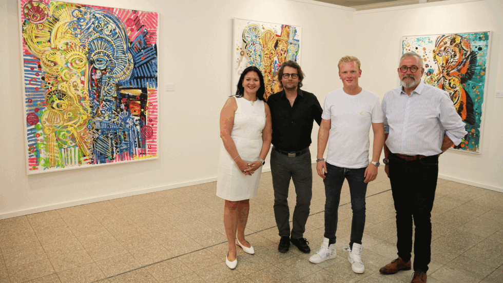 Nachhaltigkeit künstlerisch interpretiert: Leon Löwentrauts Kunstausstellung #Art4GlobalGoals gastiert ab dem 5. Juli im Frankfurter Hof Mainz