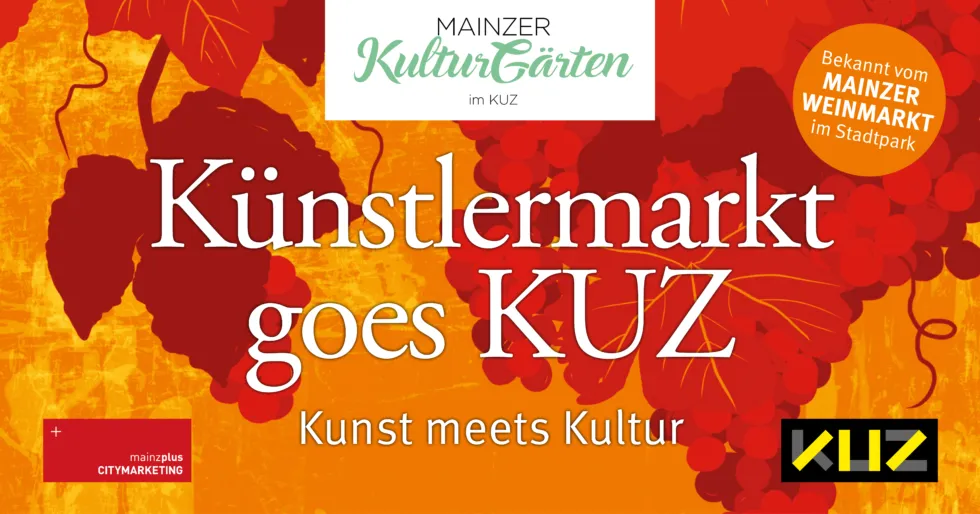 Künstlermarkt goes KUZ – Kreatives und Genuss unter freiem Himmel