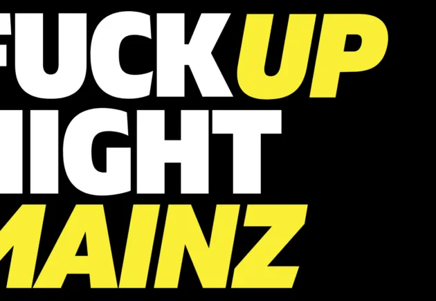 Ehrliche Geschichten, echte Erkenntnisse und große  Inspirationen – die FuckUp Night in Mainz am 19. November  2025 im KUZ