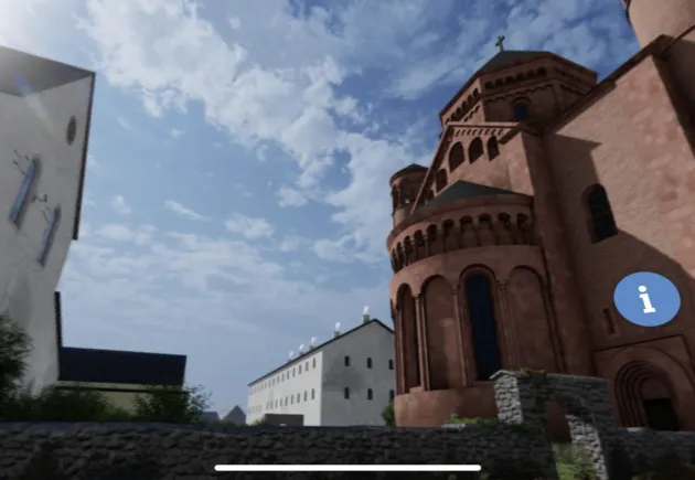 MAINZ-App: Neues Virtual Reality Modul „Mittelalterliches Mainz“ lässt den „alten Dom“ St. Johannis und die Plätze rund um den „neuen Dom“ St. Martin digital auferstehen