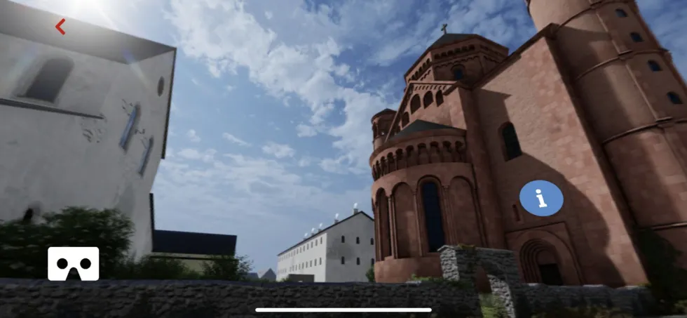 MAINZ-App: Neues Virtual Reality Modul „Mittelalterliches Mainz“ lässt den „alten Dom“ St. Johannis und die Plätze rund um den „neuen Dom“ St. Martin digital auferstehen