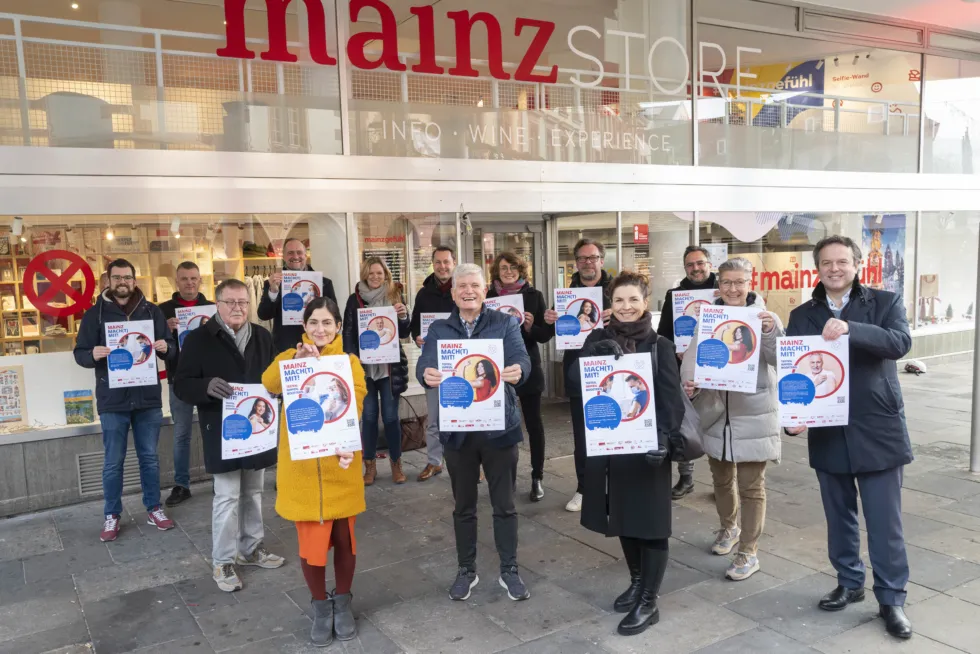 „Mainz mach(t) mit!“: Gemeinsame Kampagne der Mainzer Vereine und Innenstadtvertreter wirbt für Test- und Impfangebote in Mainz