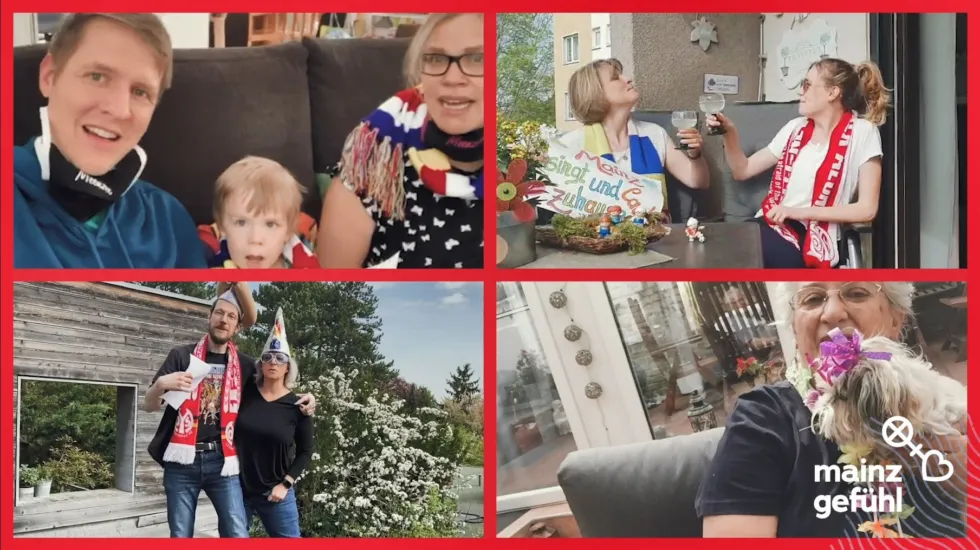 CHORona – ganz Mainz singt zusammen: Im Rahmen der Aktion „Mainz singt und lacht zuhause“ versprüht der „größte Chor von Mainz“ Geselligkeit und Lebensfreude Eine ganze Stadt bleibt zuhause und geht aus Rücksichtnahme auf Distanz.