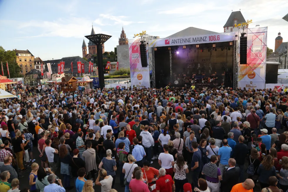 Mainzer Sommerlichter 2018: Sommer-Wochenende mit Feuerwerk, Live-Musik und Familienprogramm –Schiffstickets noch erhältlich