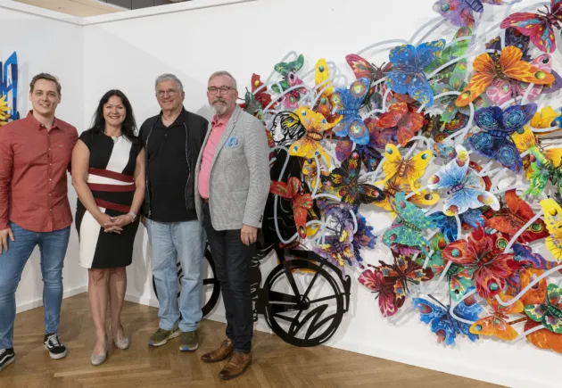 Kunstausstellung im Frankfurter Hof Mainz: „Die Kraft der Farben“ mit Werken von Friedensreich Hundertwasser, James Rizzi und David Gerstein