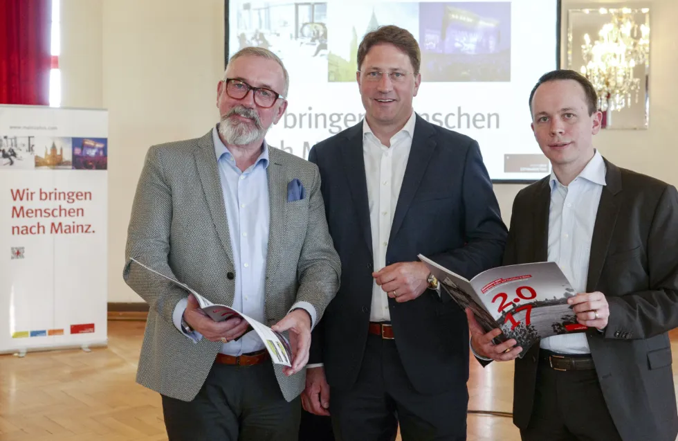 Starke Kongresse, erfolgreiche Events und neue Aufgabenbereiche: mainzplus GmbH blickt auf ein positives Geschäftsjahr 2017 zurück 