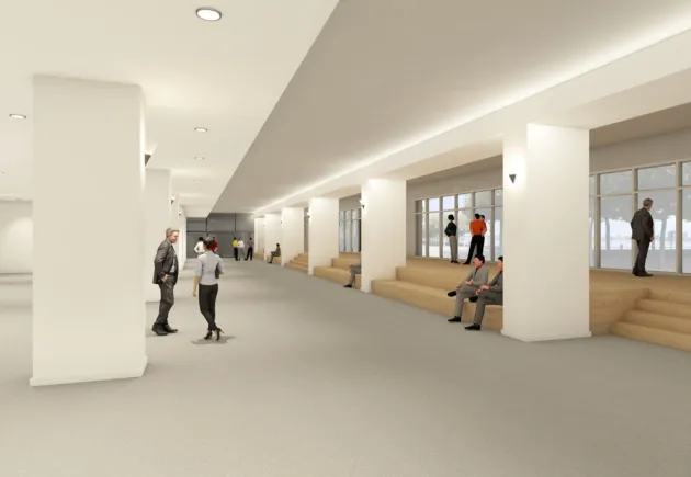 Ergänzung: Kongresse in Mainz: Gutenbergsaal in der Rheingoldhalle und weitere Locations uneingeschränkt nutzbar – 2021 Wiedereröffnung des Kongress-Saals & Fertigstellung des neuen „Loft Meeting“-Bereichs