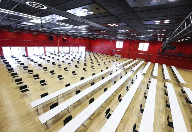 Landtag Rheinland-Pfalz zu Gast in der Rheingoldhalle Mainz: Gutenberg-Saal wird Ende Mai zum Plenarsaal