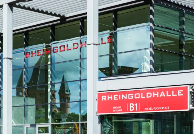 Die neue Rheingoldhalle hat sich erfolgreich auf dem Veranstaltungsmarkt positioniert
