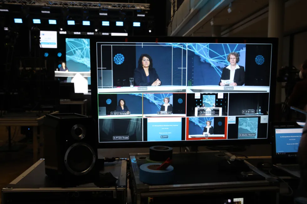 10. IHK-Exportforum wurde am 30. Juni aus dem digitalen Studio im Frankfurter Hof übertragen