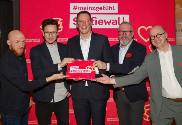 Was ist dein #mainzgefühl? Ergebnisse der Mainzer Bürgerkampagne vorgestellt, Ausstellung im Frankfurter Hof